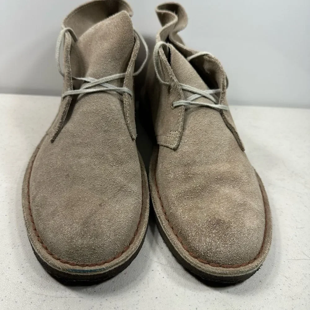 Clarks Original Desert Chukka Men's Size 11 Suede Casual Chukka Boot Creppe Sole